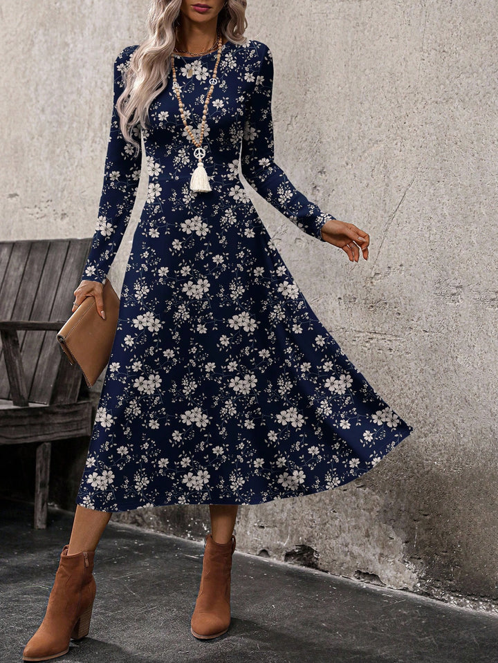 Rochie midi SHEIN, mix culori