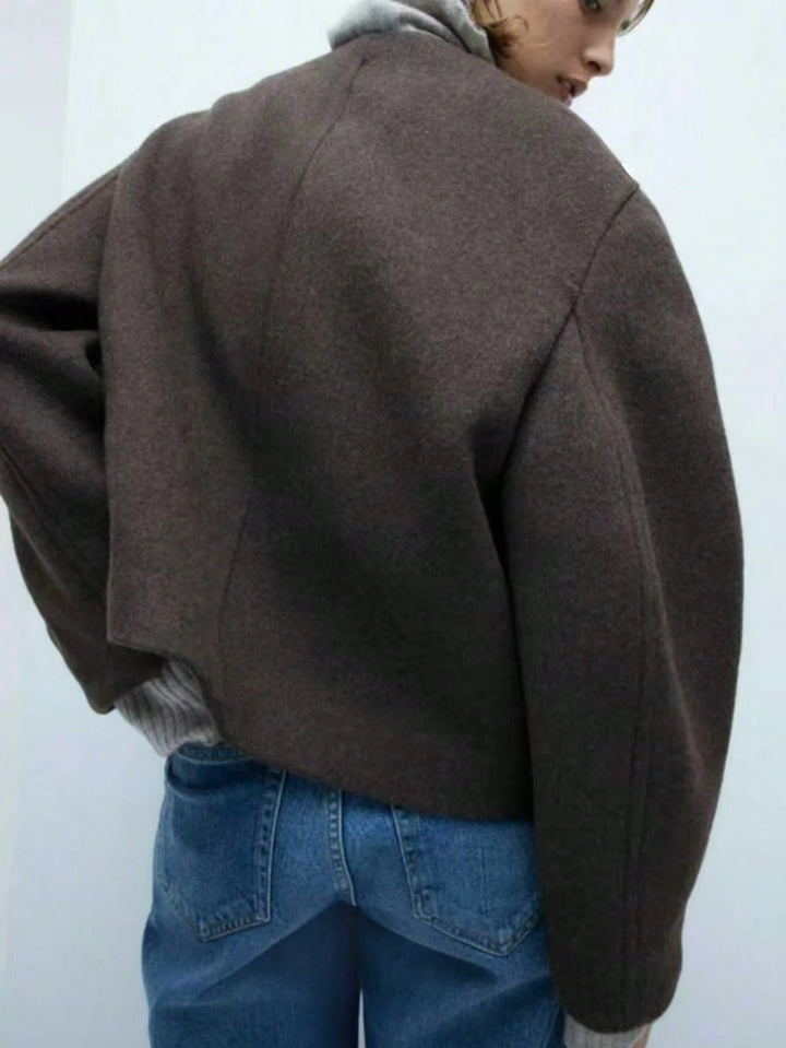Cardigan SHEIN, maro