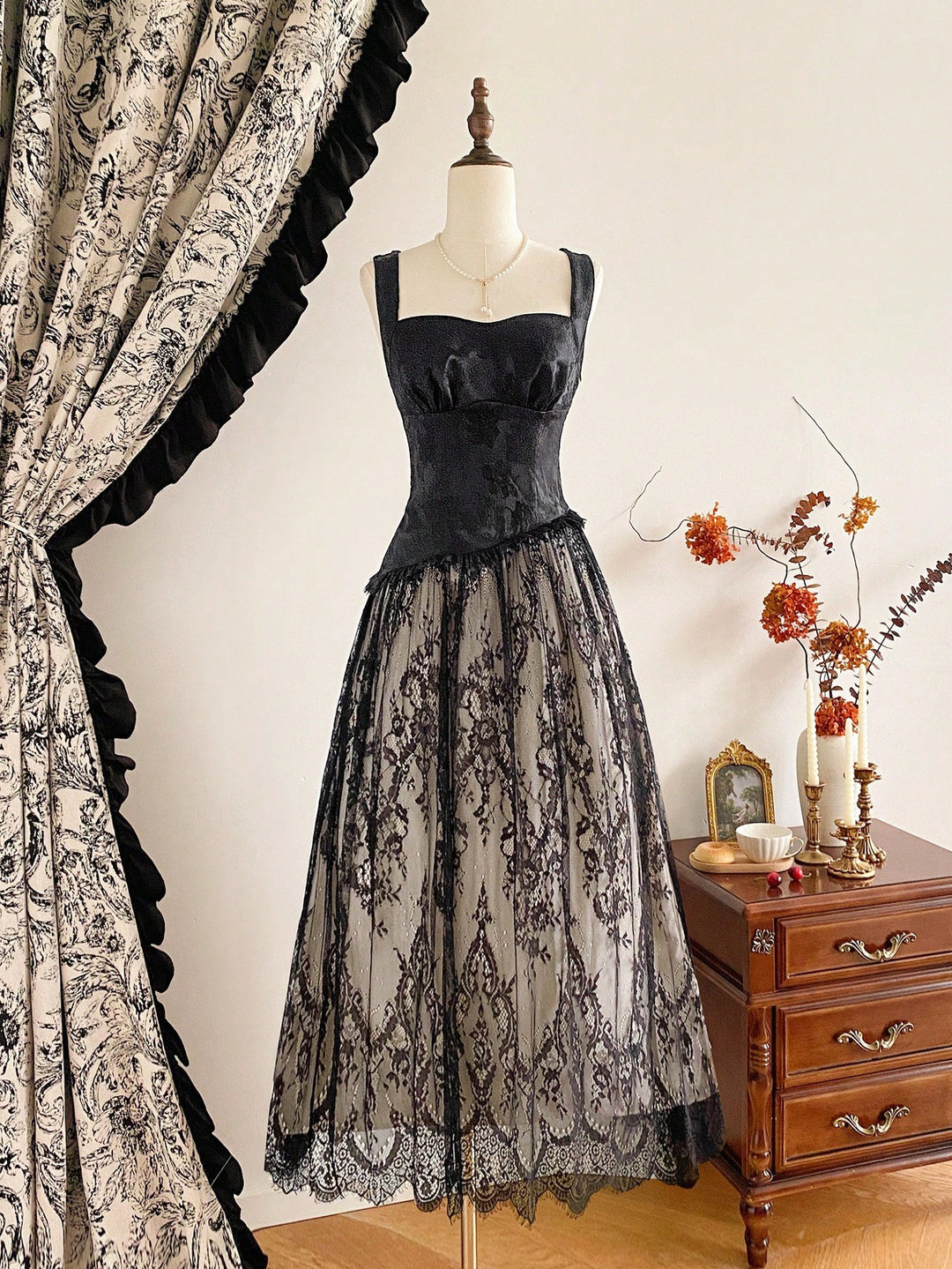 Rochie maxi SHEIN, negru