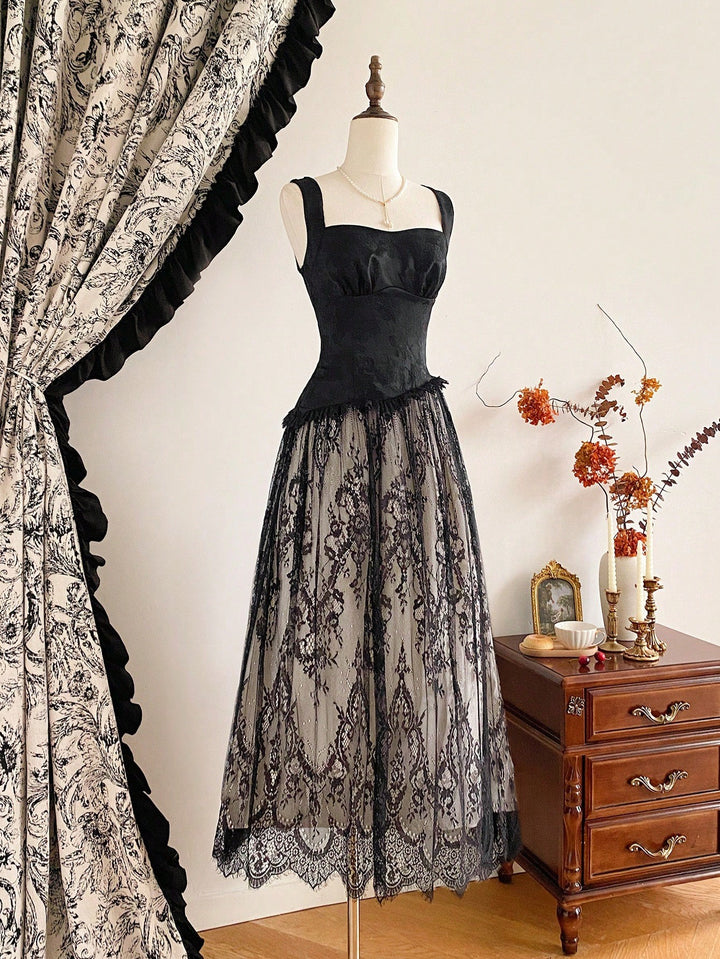 Rochie maxi SHEIN, negru
