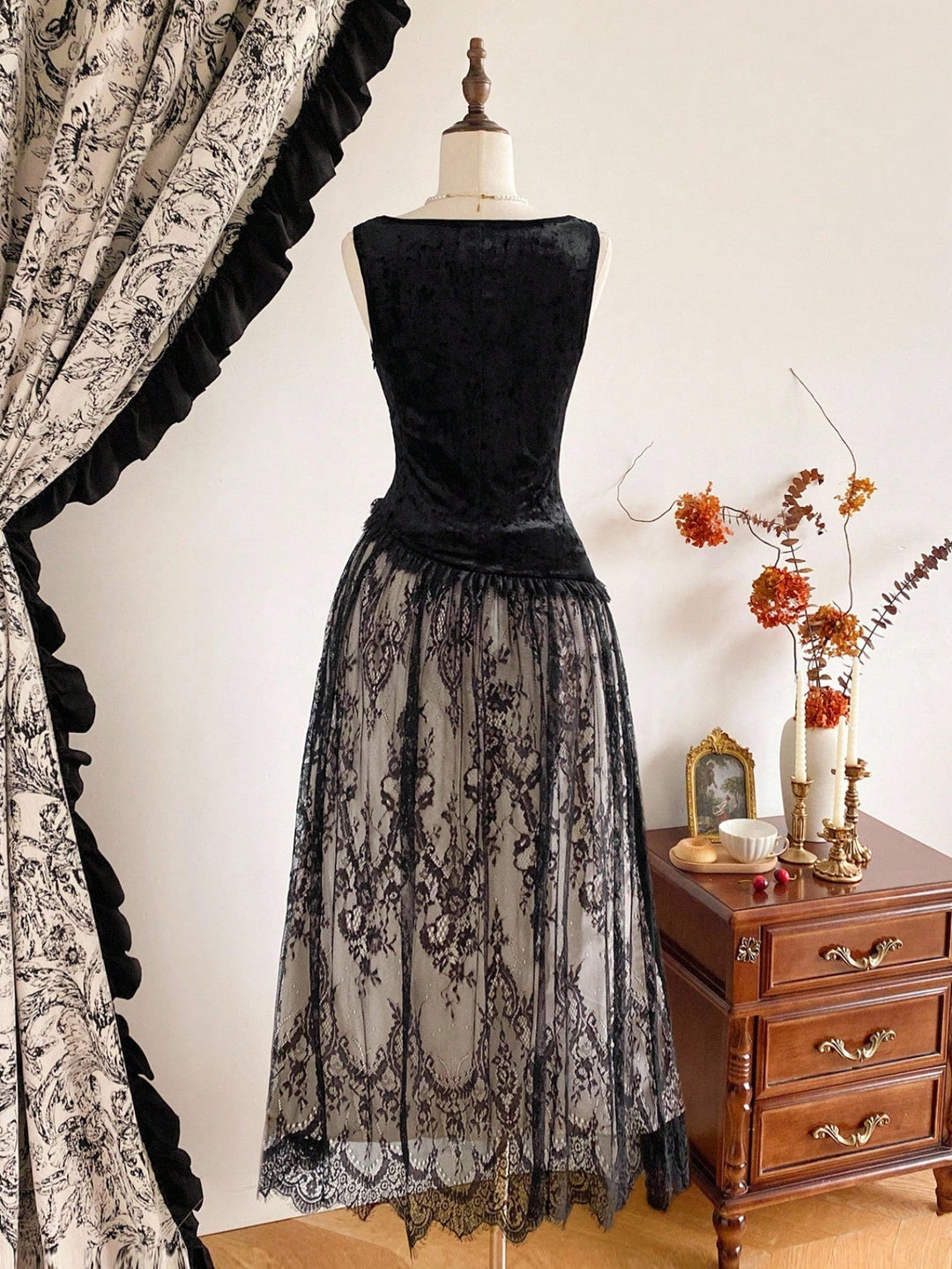 Rochie maxi SHEIN, negru