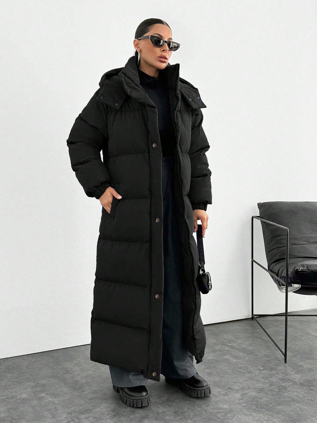 Palton SHEIN, negru