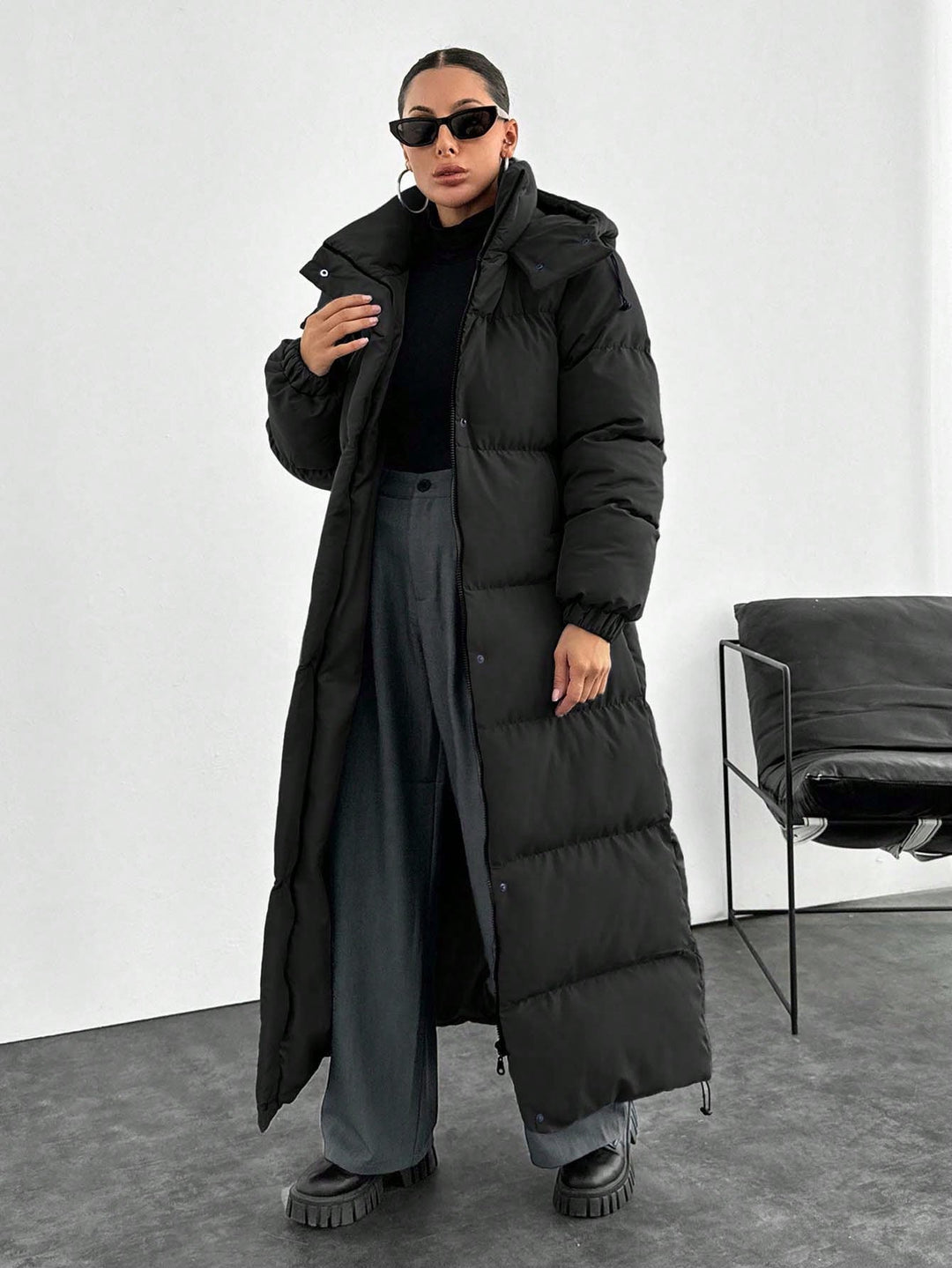 Palton SHEIN, negru