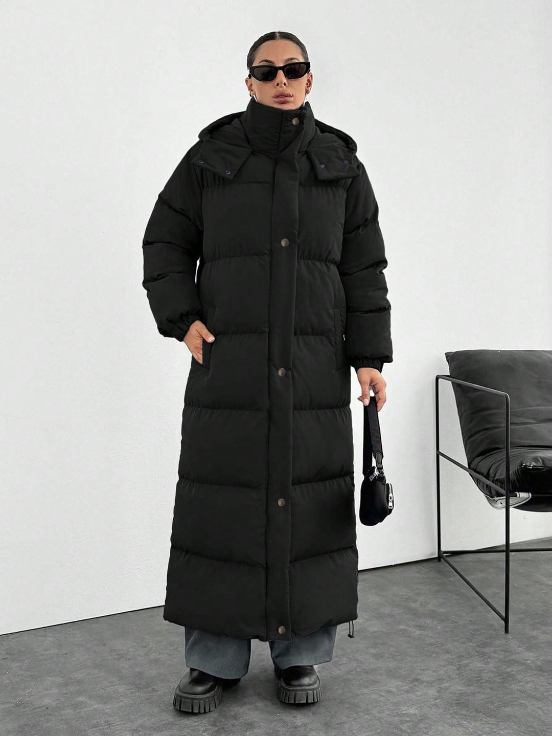 Palton SHEIN, negru