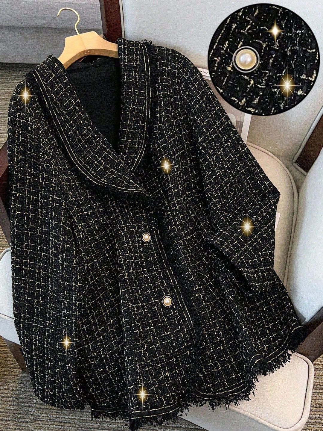 Palton SHEIN, negru