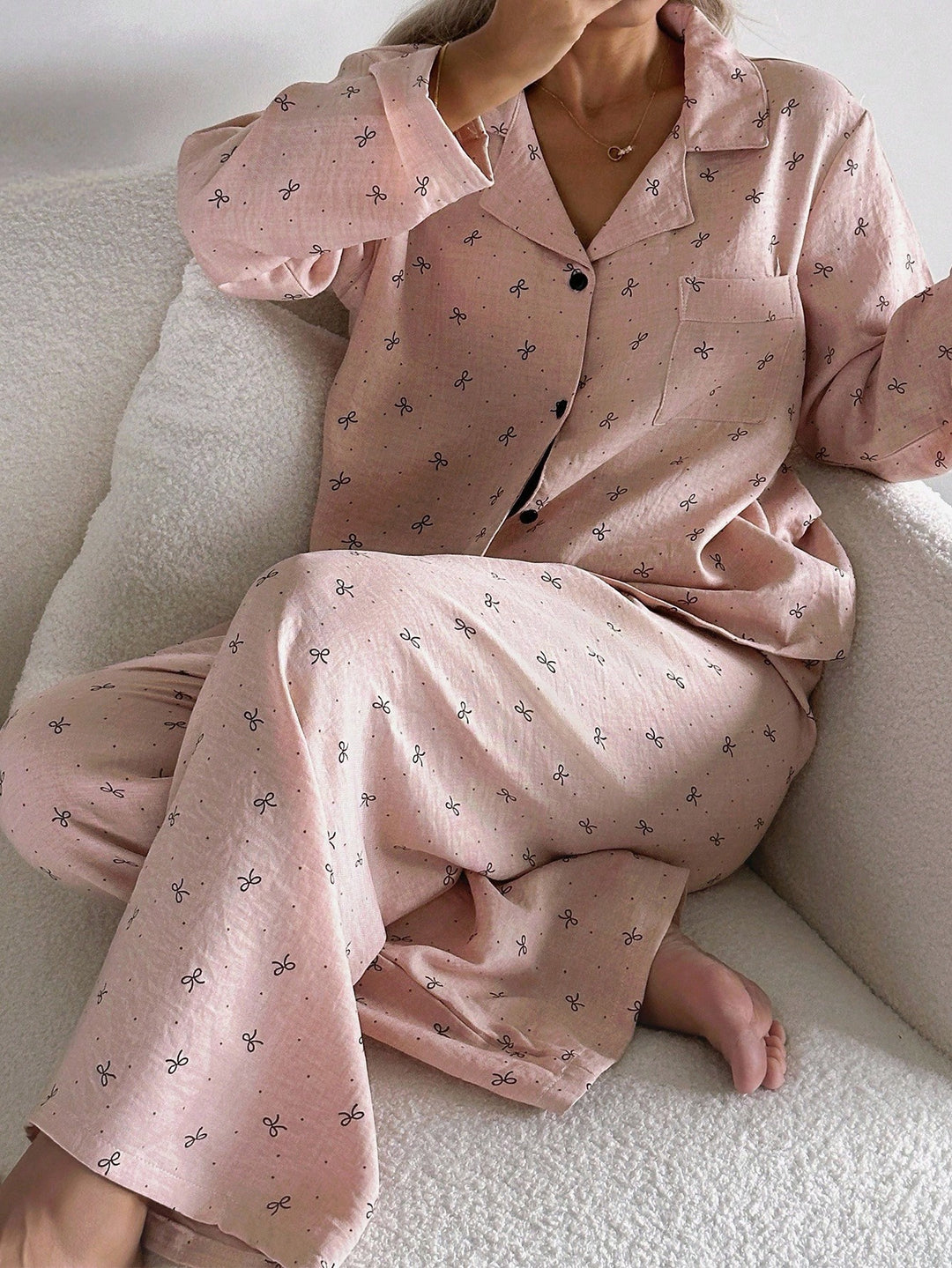 Pijama SHEIN, roz