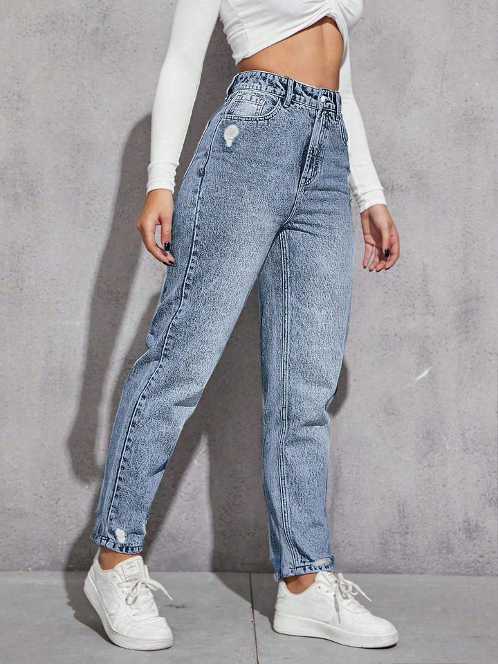 Jeans SHEIN, albastru