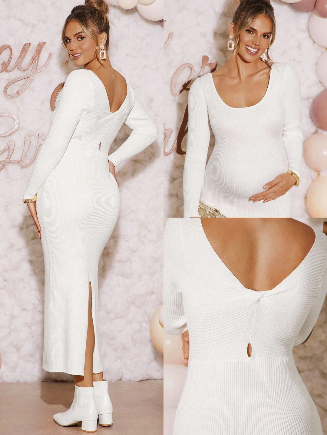Rochie SHEIN, alb