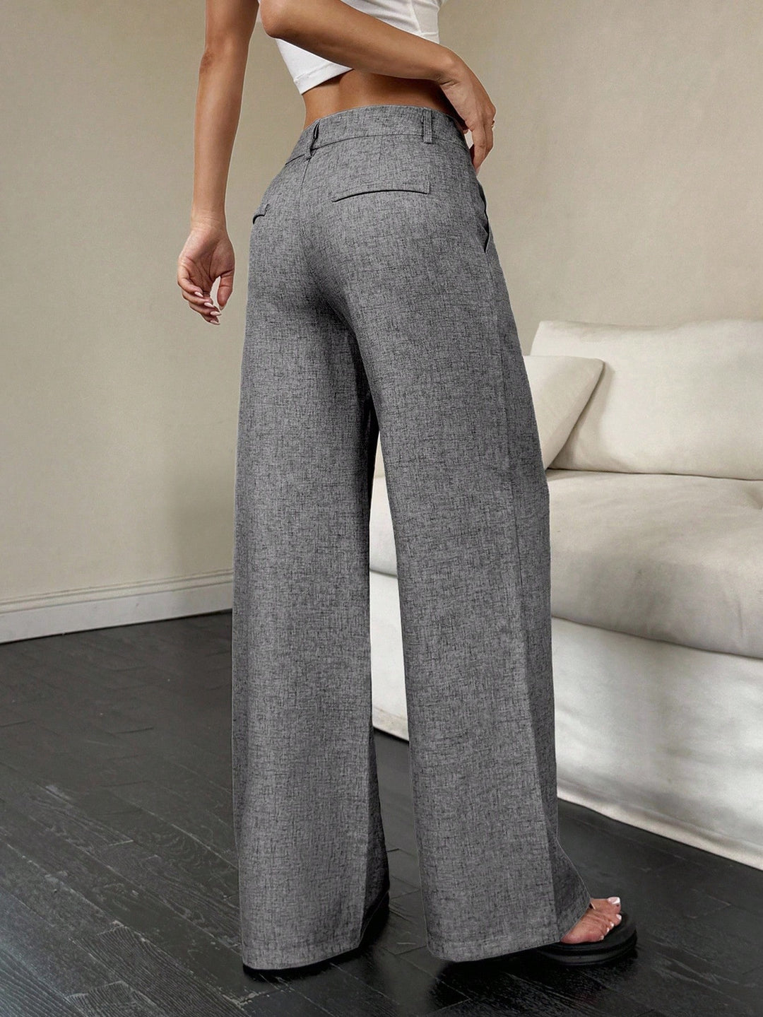 Pantaloni SHEIN, gri