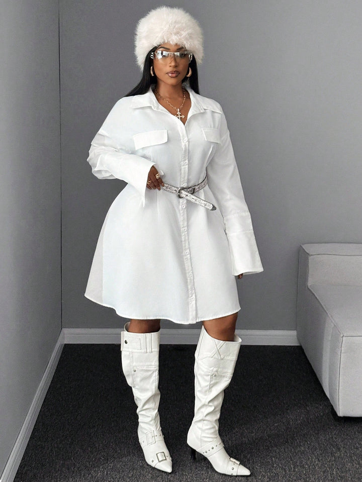 Rochie SHEIN, alb
