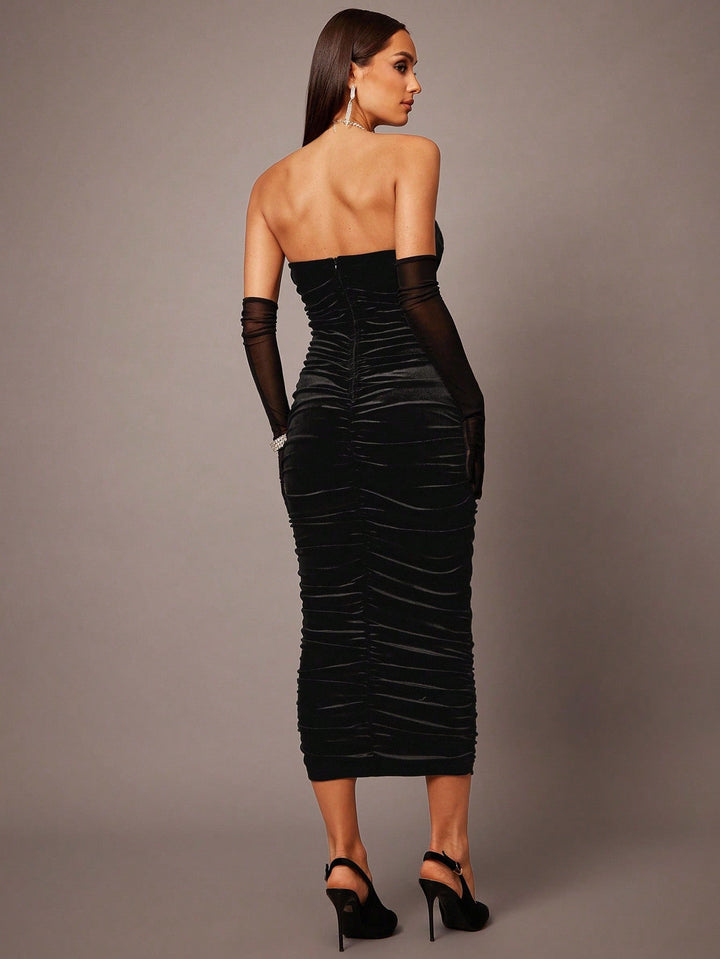 Rochie maxi SHEIN, negru