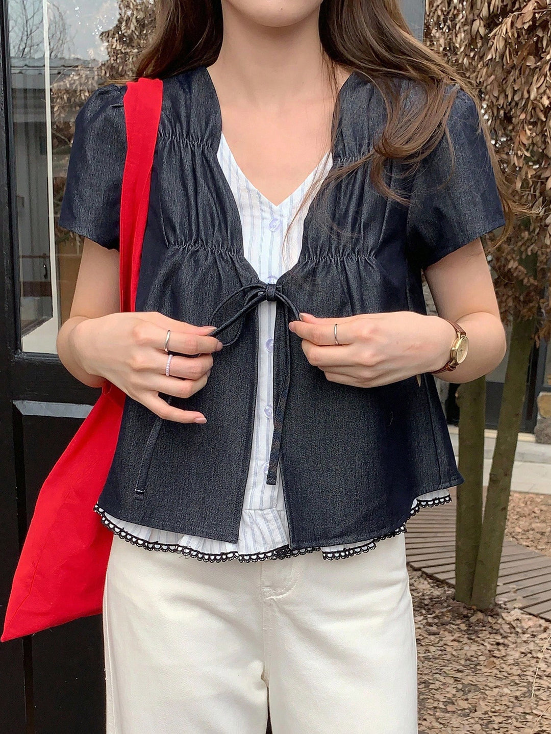 Top SHEIN, albastru
