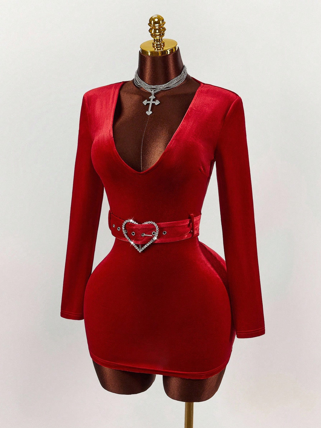 Rochie mini SHEIN, roșu