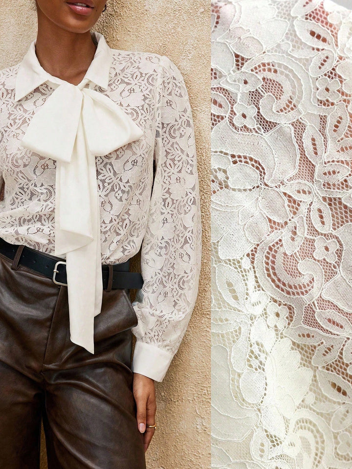 Bluza eleganta SHEIN, portocaliu
