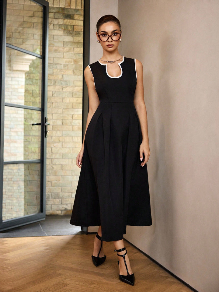 Rochie maxi SHEIN, negru