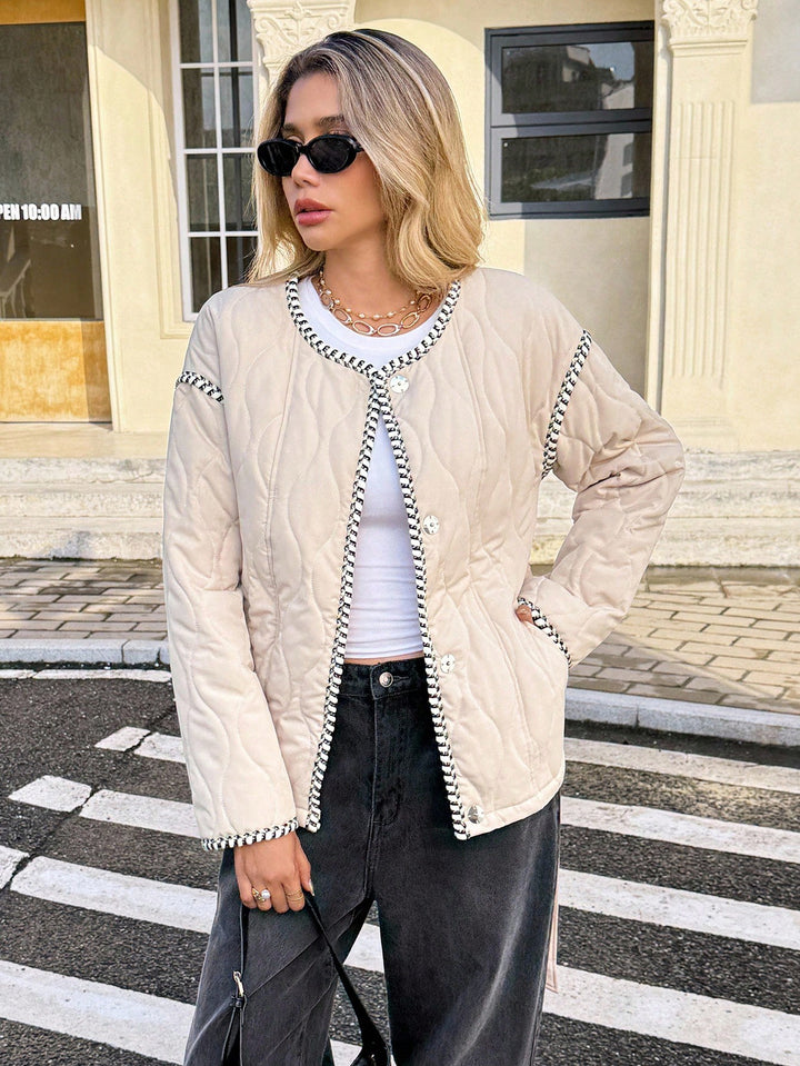 Palton SHEIN, kaki