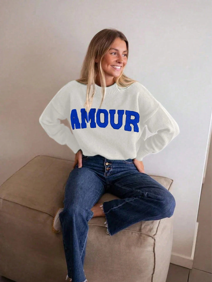 Pulover SHEIN, alb