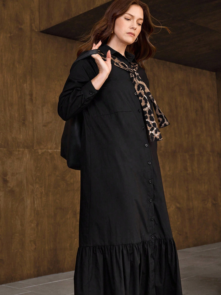 Rochie maxi SHEIN, negru