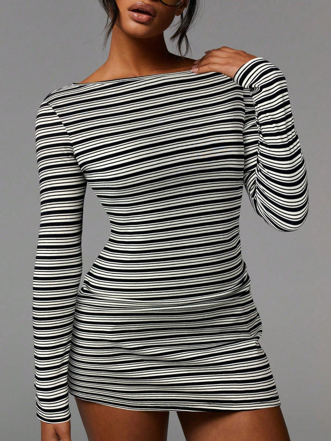 Rochie mini SHEIN, negru
