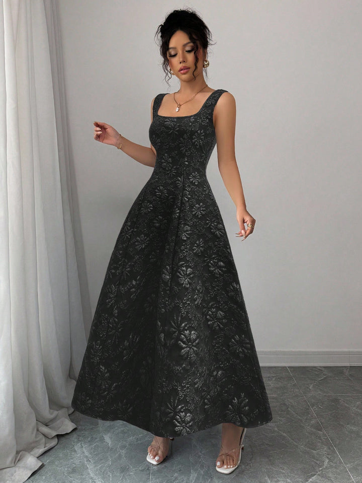 Rochie midi SHEIN, negru