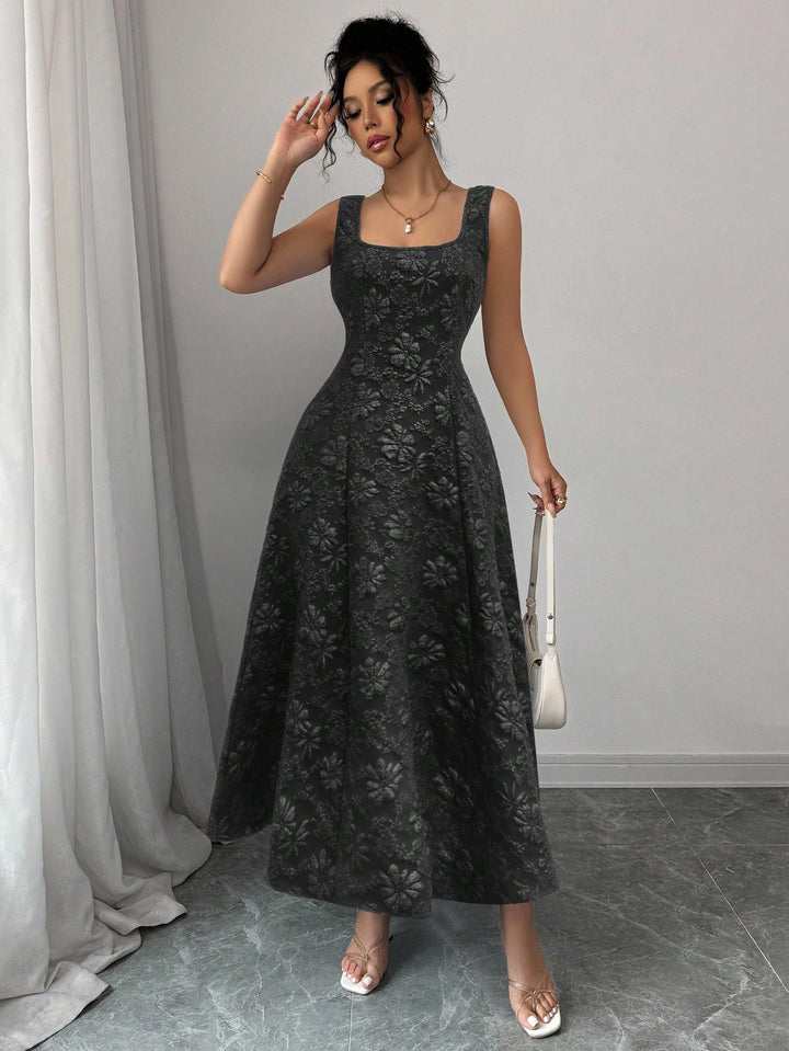 Rochie midi SHEIN, negru