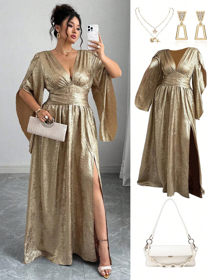 Rochie SHEIN, auriu
