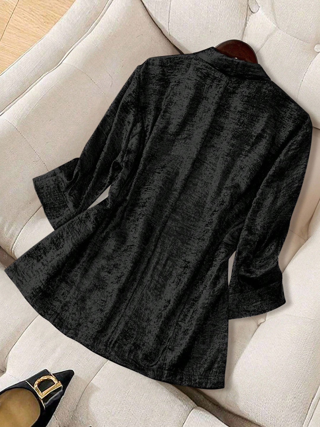 Sacou SHEIN, negru
