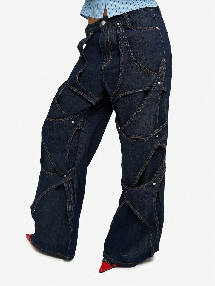 Jeans SHEIN, albastru
