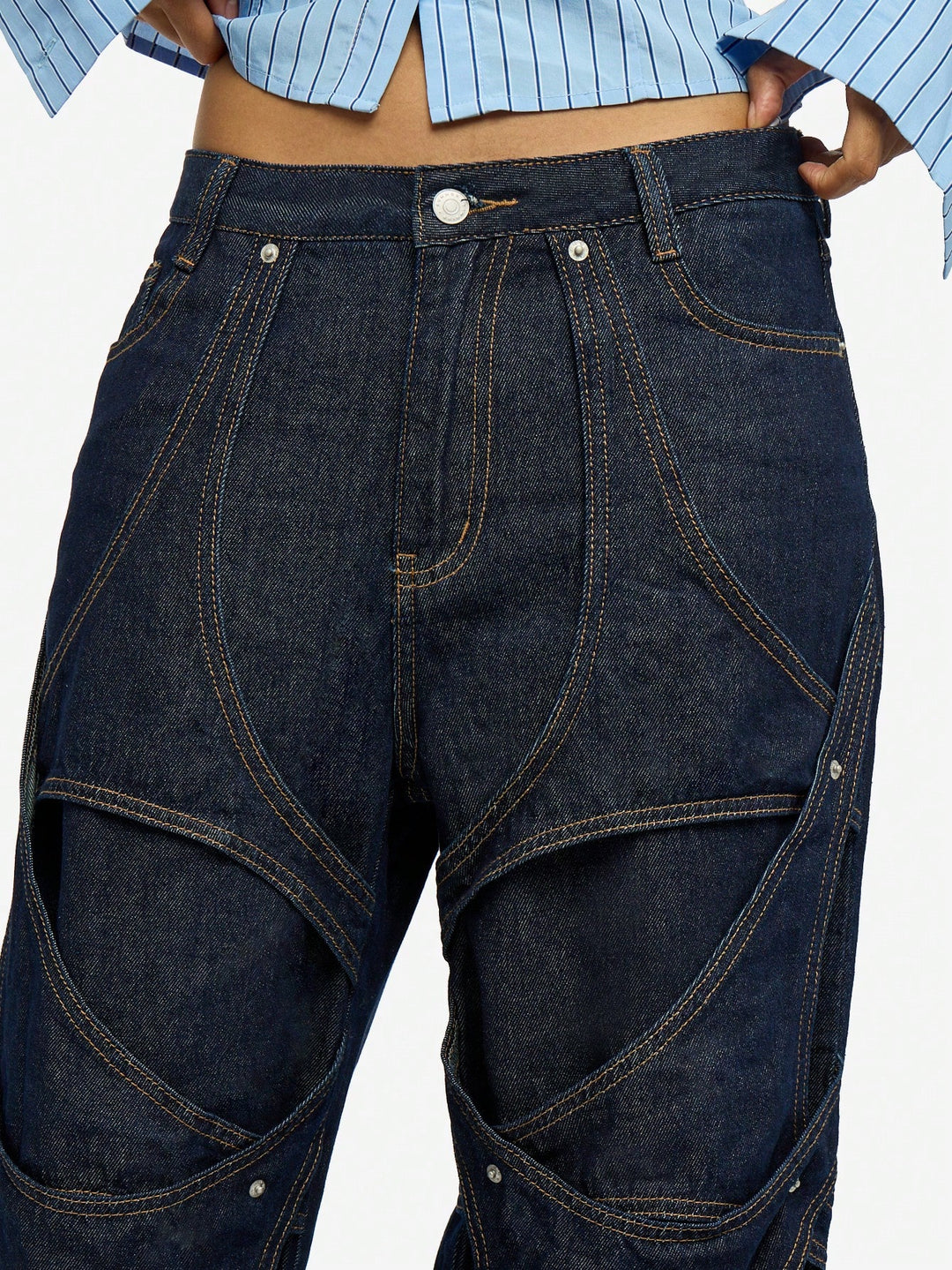 Jeans SHEIN, albastru