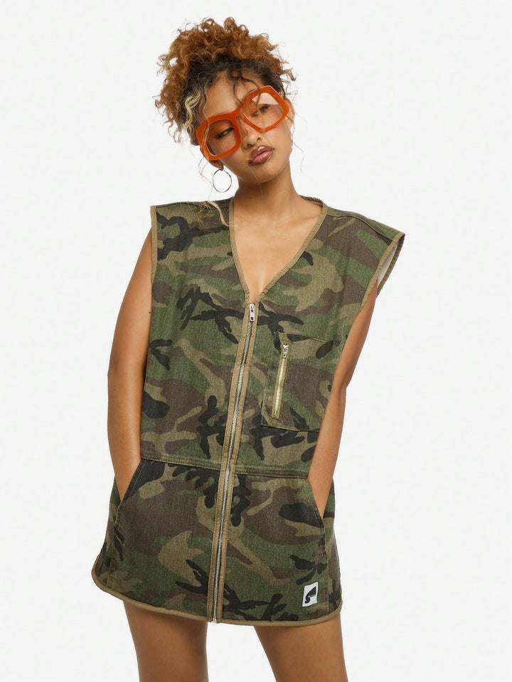 Rochie SHEIN, kaki