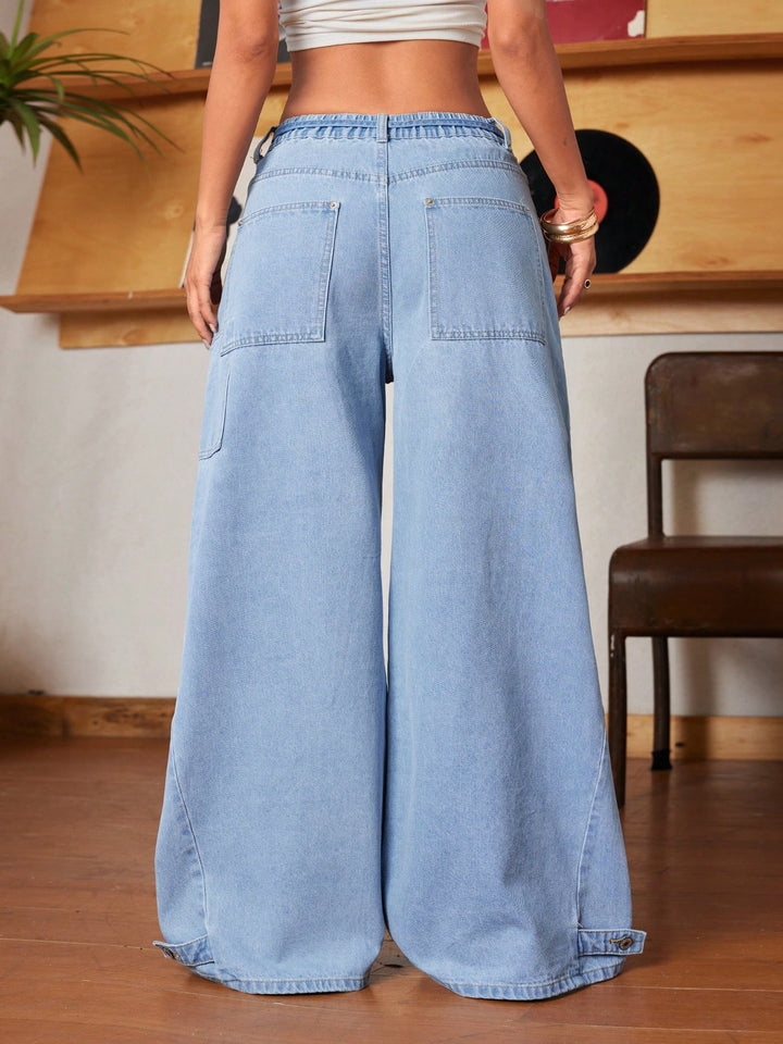 Jeans SHEIN, albastru