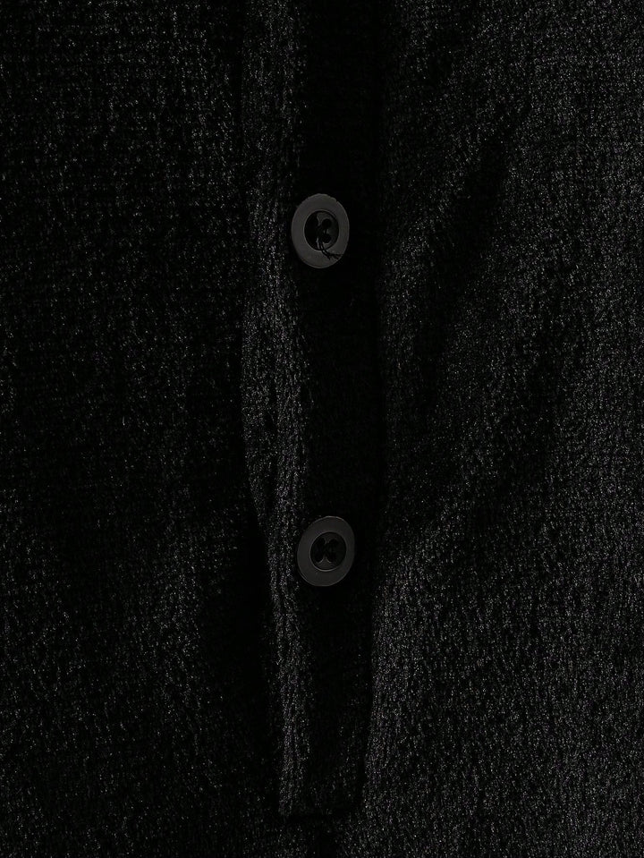 Salopetă de pijama SHEIN, negru