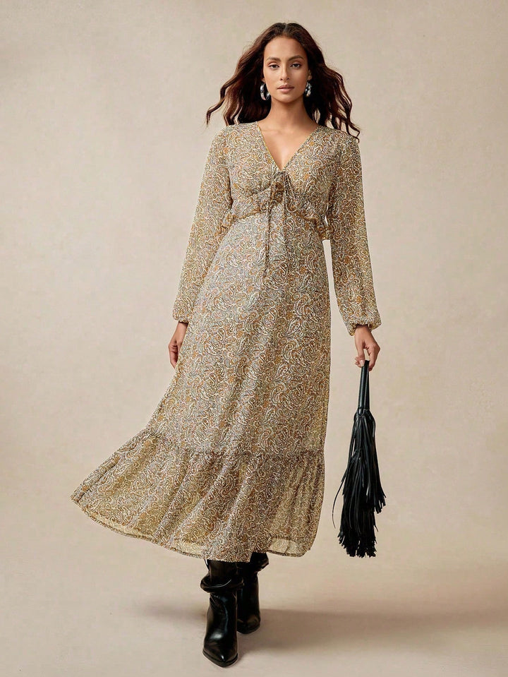 Rochie maxi SHEIN, mix culori