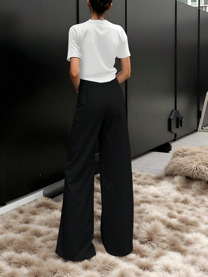 Pantaloni SHEIN, negru
