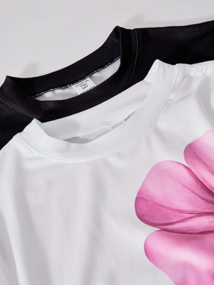 Tricou SHEIN, mix culori