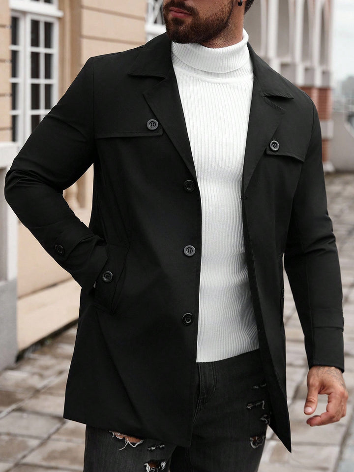 Trench SHEIN, negru