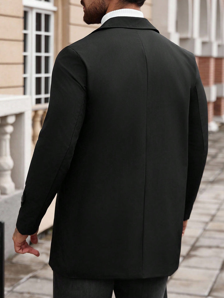 Trench SHEIN, negru