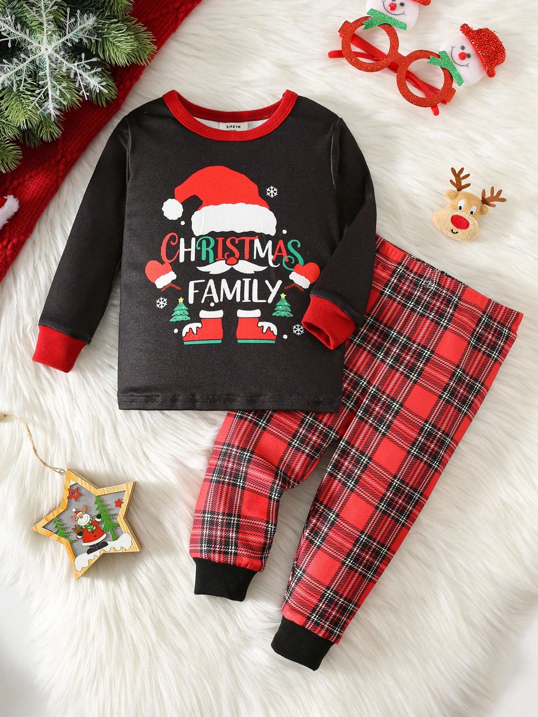 Compleu pijamale SHEIN, mix culori