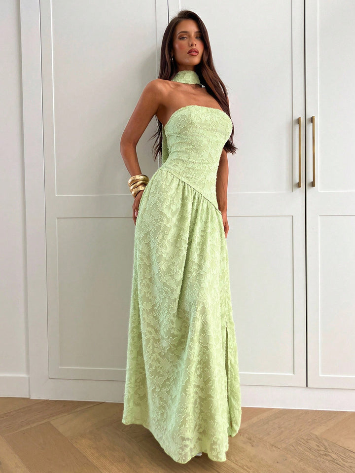 Rochie midi SHEIN, verde