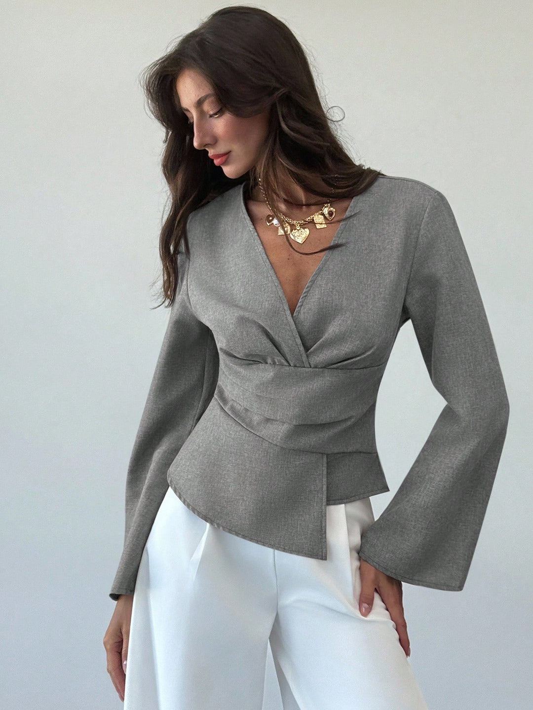 Bluza SHEIN, gri