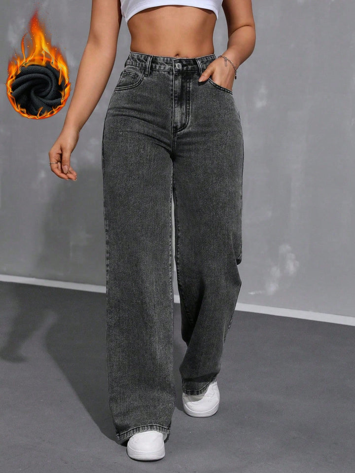 Jeans SHEIN, gri