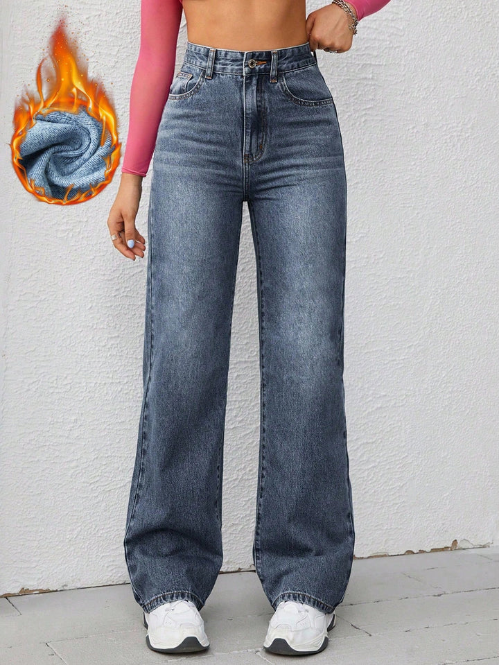 Jeans SHEIN, albastru