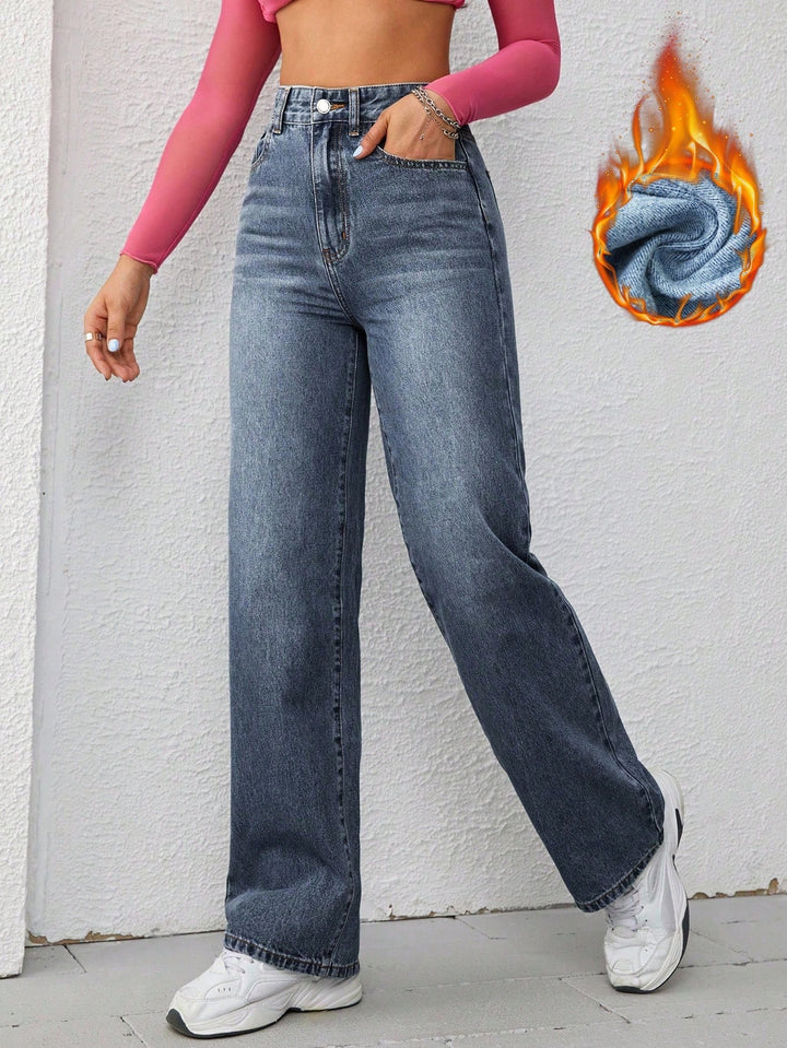 Jeans SHEIN, albastru