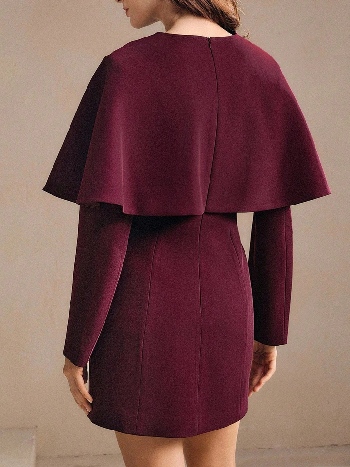 Rochie mini Shein, vișiniu