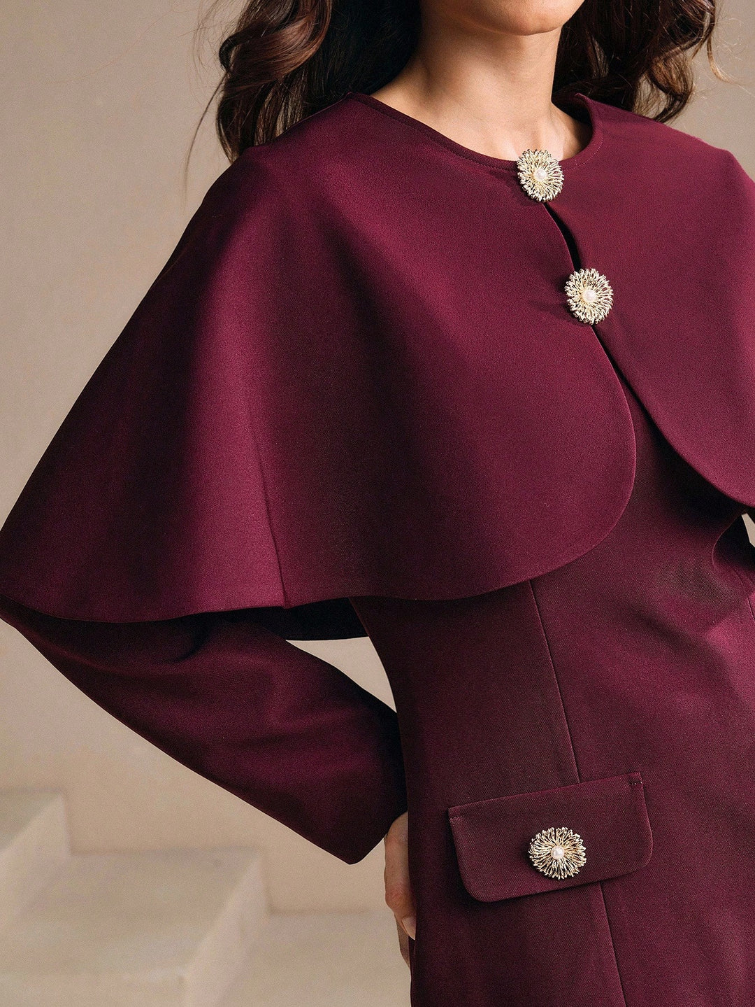 Rochie mini Shein, vișiniu