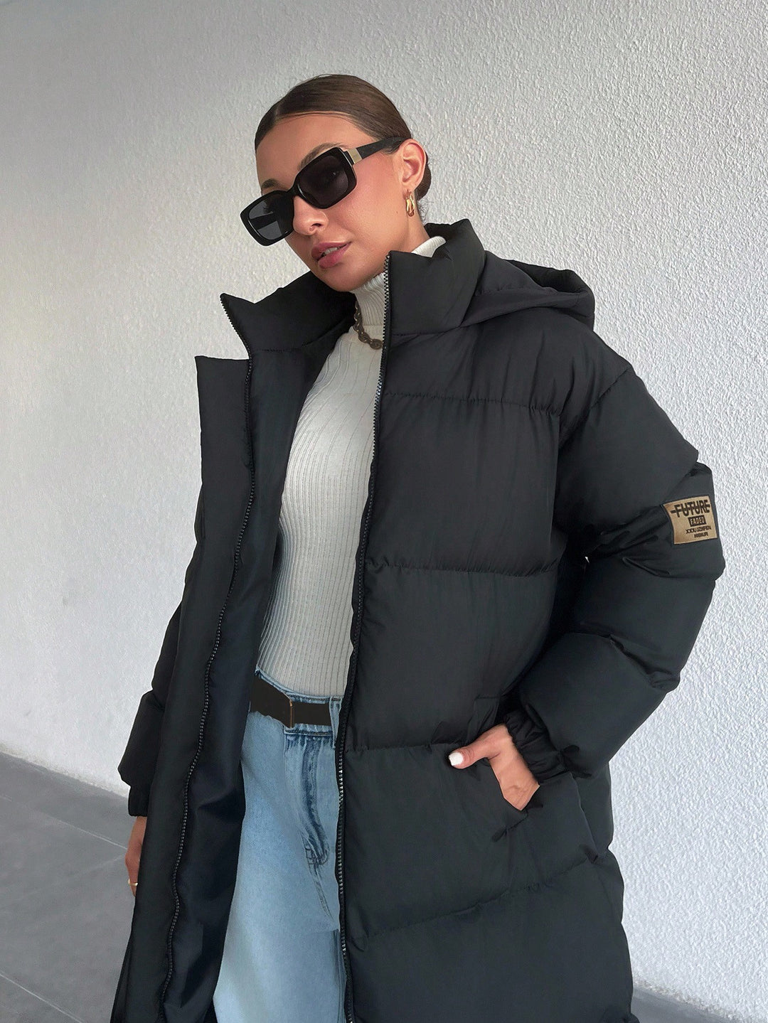 Palton SHEIN, negru
