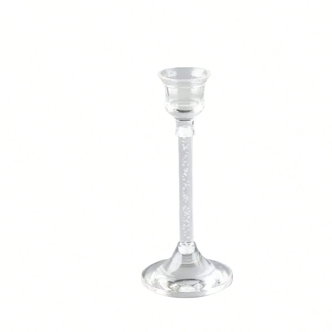 Set suport lumânare SHEIN, transparent