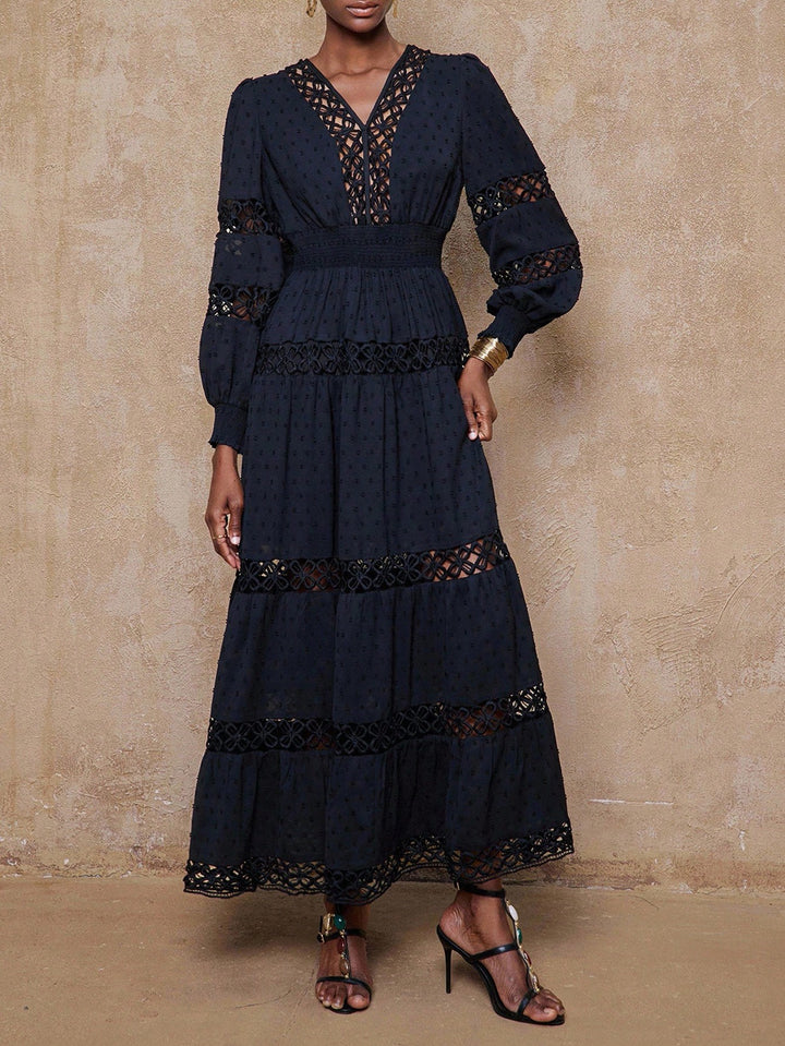 Rochie maxi SHEIN, negru