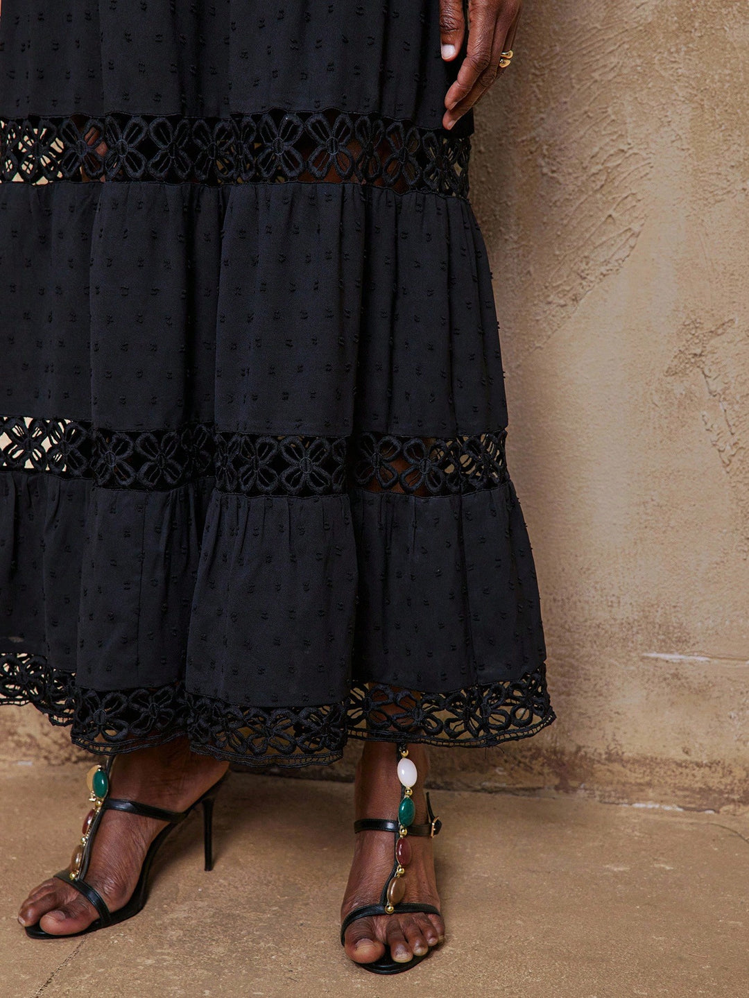 Rochie maxi SHEIN, negru