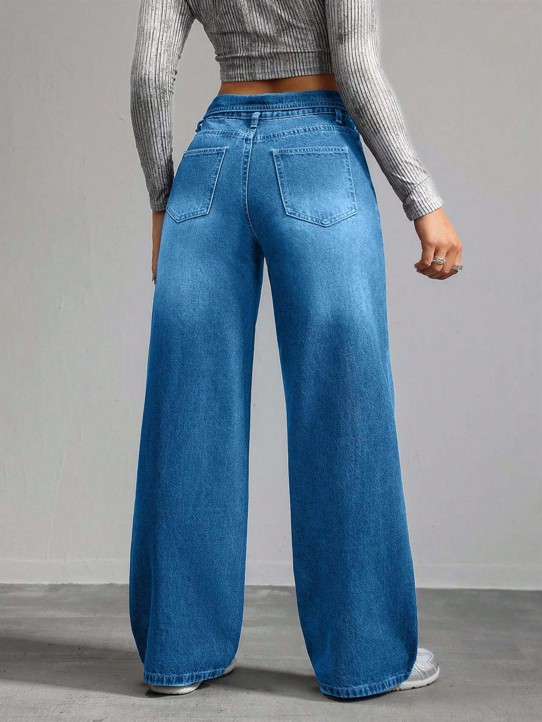 SHEIN farmernadrág, kék